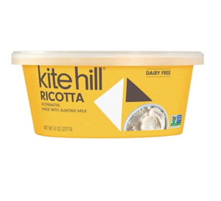 Vegan Ricotta Substitute: Kite Hill Almond Milk Ricotta Cheese Alternative