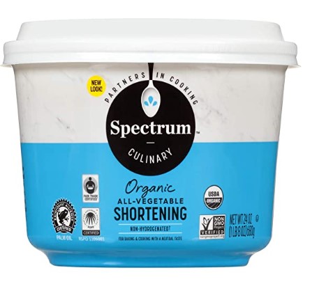 Vegan Shortening Substitute: Shortening Vegetable Organic Gluten-Free