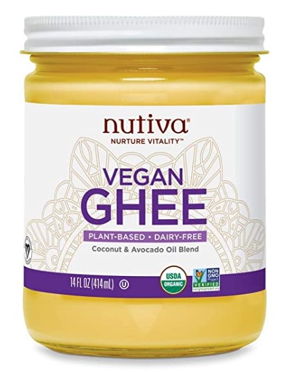 Vegan Shortening Substitute: Nutiva Organic Vegan Plant-Based Ghee