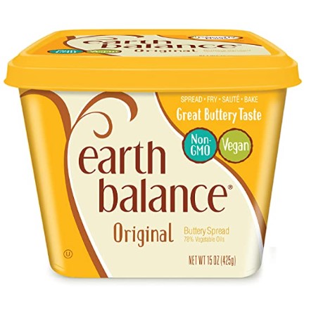 Vegan Shortening Substitute: Earth Balance Original Buttery Spread
