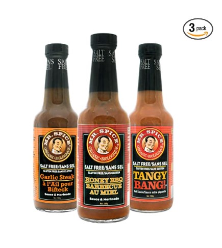 Vegan Soy Sauce Substitute: Mr. Spice 3-Pack Organic