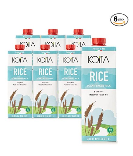 Vegan Substitute for Evaporated Milk: Koita Italian Rice Milk
