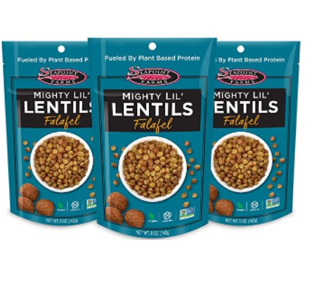 Vegetarian Ground Beef Substitute: Seapoint Farms Mighty Lil’ Lentils