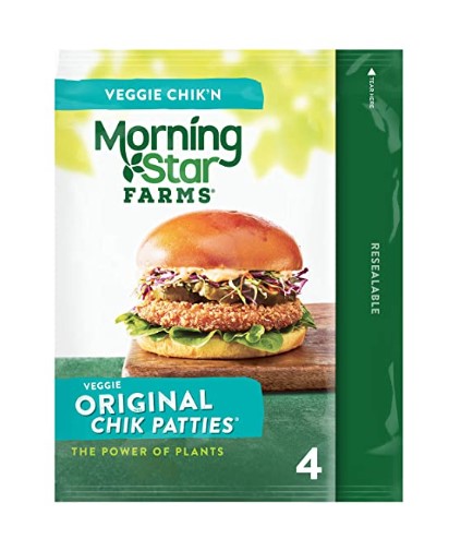 Vegetarian Substitute for Chicken: MorningStar Farms Meatless Chicken Patties